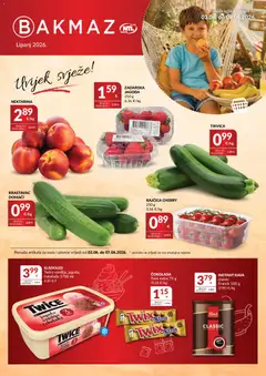 Bakmaz Katalog - Pregled kataloga iz trgovine Bakmaz, vrijedi od 03.06.2026
