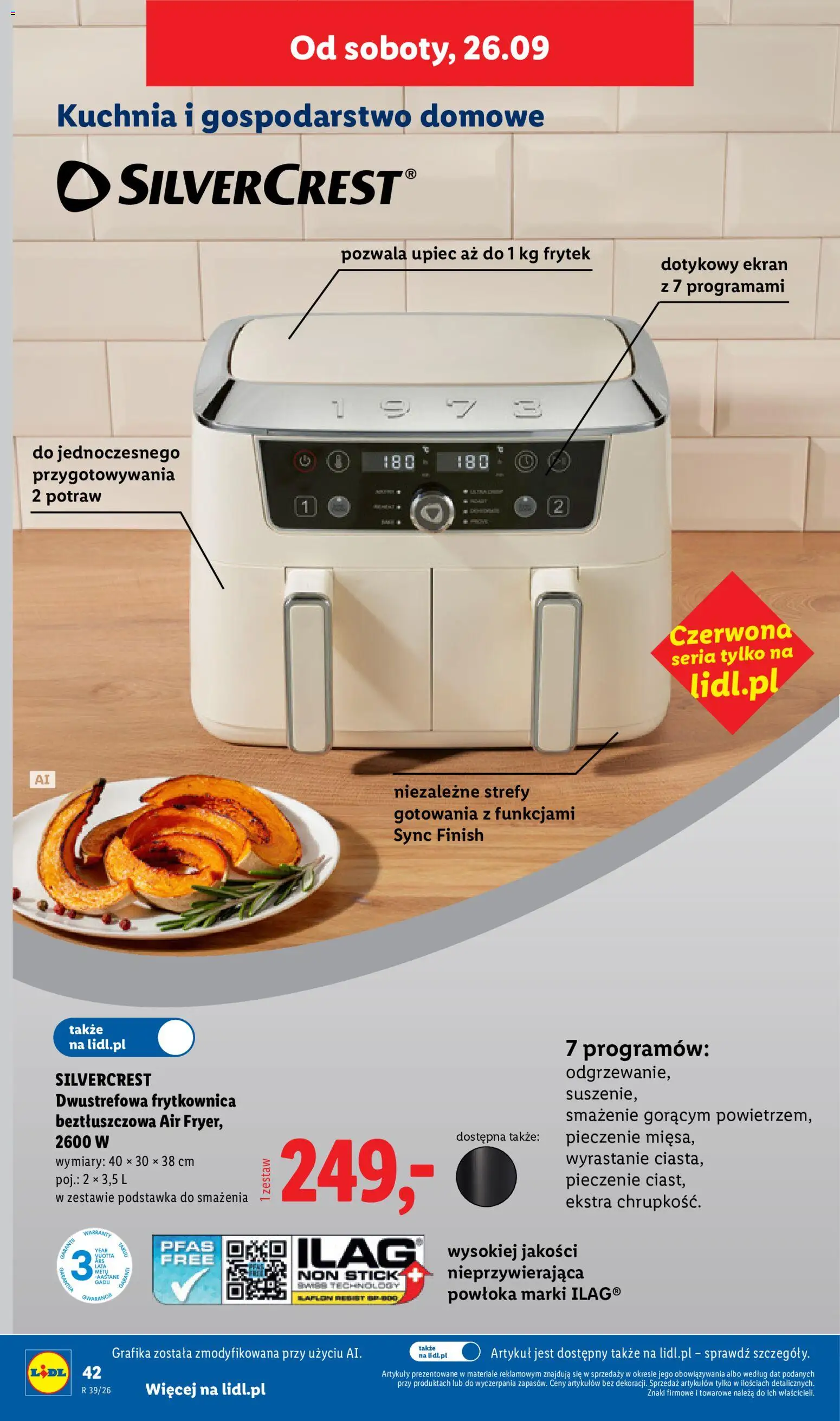 Lidl Polsko katalog od 21.09.2026 | Strana: 50 | Produkty: Finish