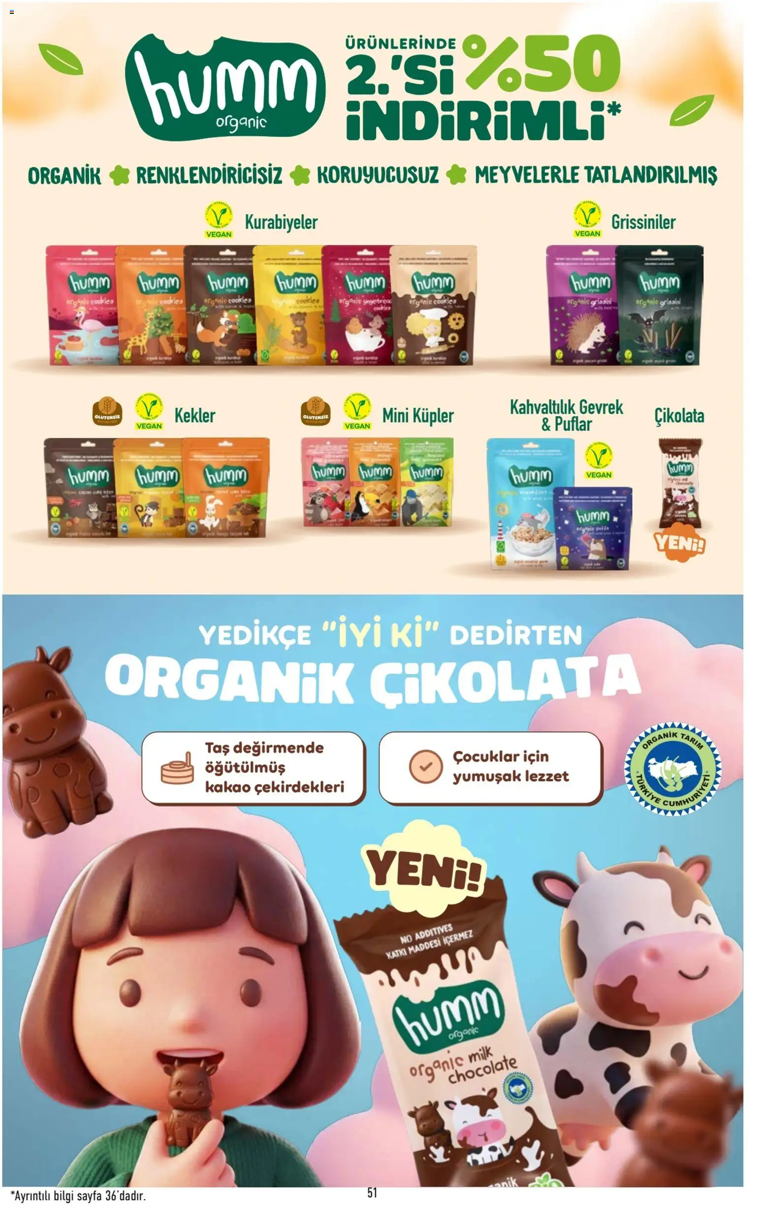 CarrefourSA Katalog - 11.06.2026 tarihinden itibaren geçerlidir | Sayfa: 52 | Ürünler: Gevrek, Çikolata