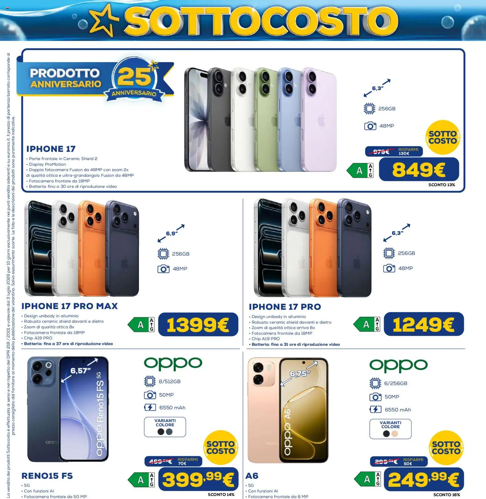 Volantino Euronics del 03/07/2026 | Pagina: 3