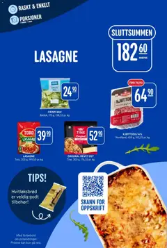 Forhåndsvisning av Rema 1000 kundeavis gyldig fra 13/09/2026 | Side: 3 | Produkter: Ost, Lasagne, Kjøttdeig, Hvitløksbrød