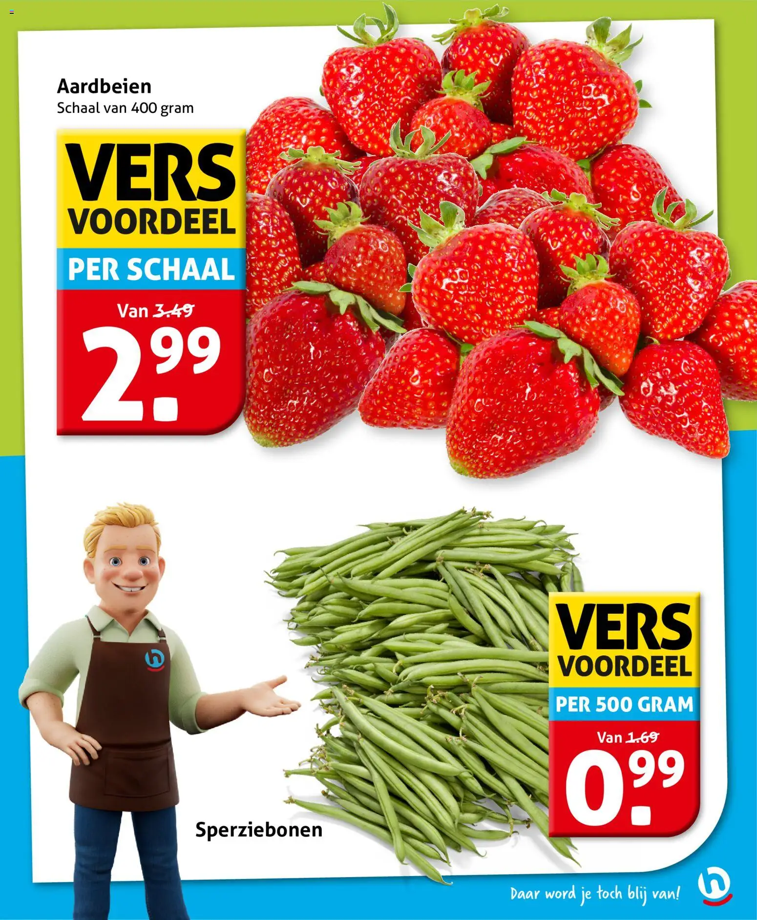 {H1} | Pagina: 11 | Producten: Aardbeien, Schaal