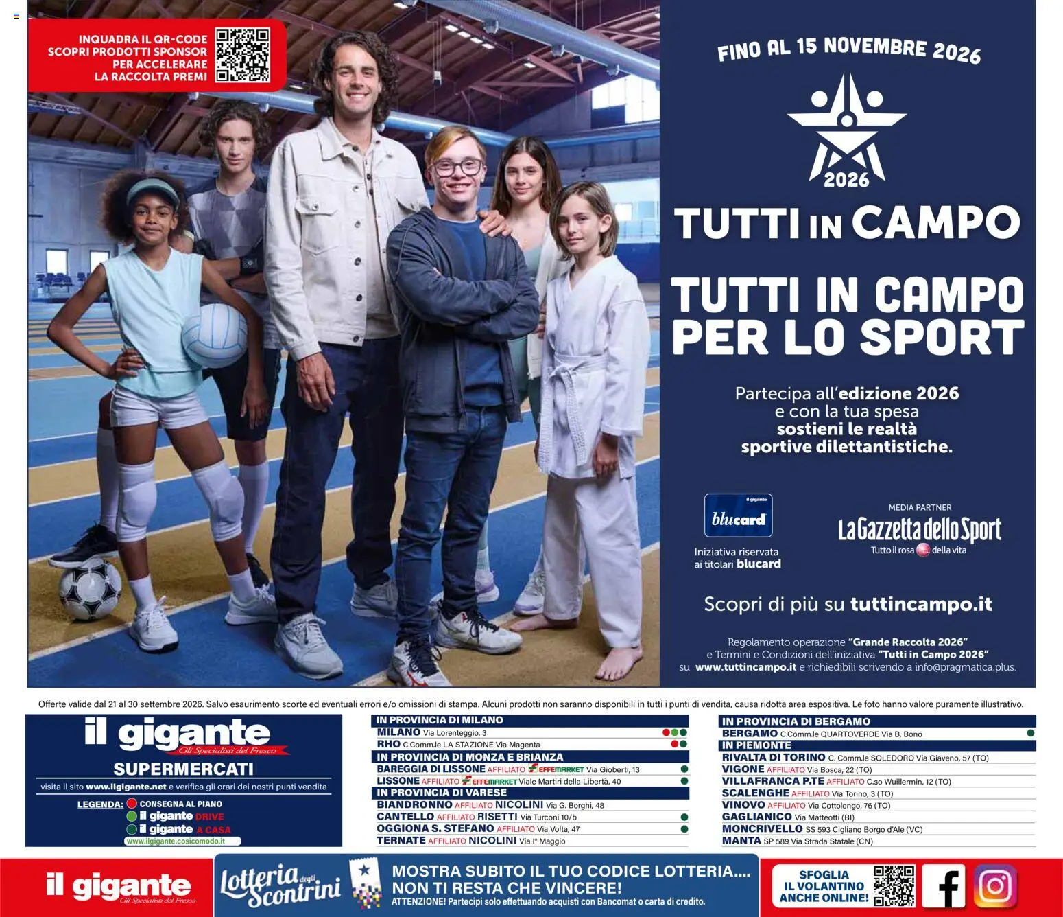 Volantino Il Gigante del 21/09/2026 | Pagina: 22