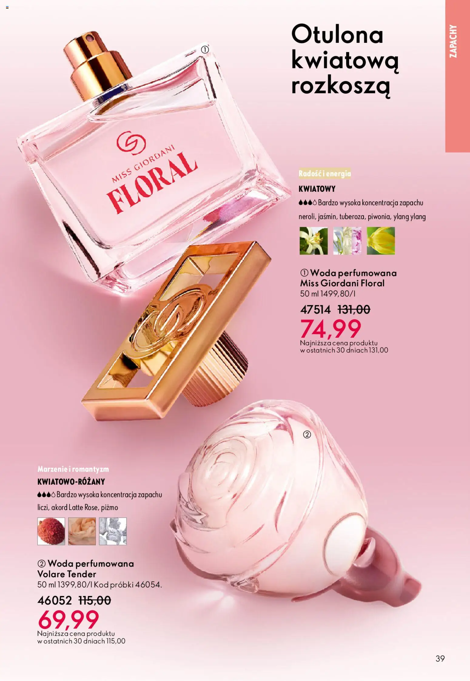 Oriflame Katalog 8 2026 od 27.05.2026 | Strona: 39 | Produkty: Woda