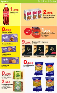 Hmarket - Prévisualisation de Hmarket catalogue valide à partir de 22/06/2026 | Page: 3 | Produits: Abricot, Fusilli, Mais, Pâtes