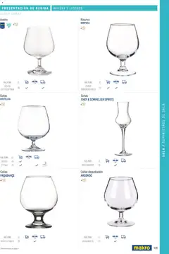 Vista previa Makro catálogo válido desde el 19/06/2024 | Página: 119 | Productos: Coñac, Whisky