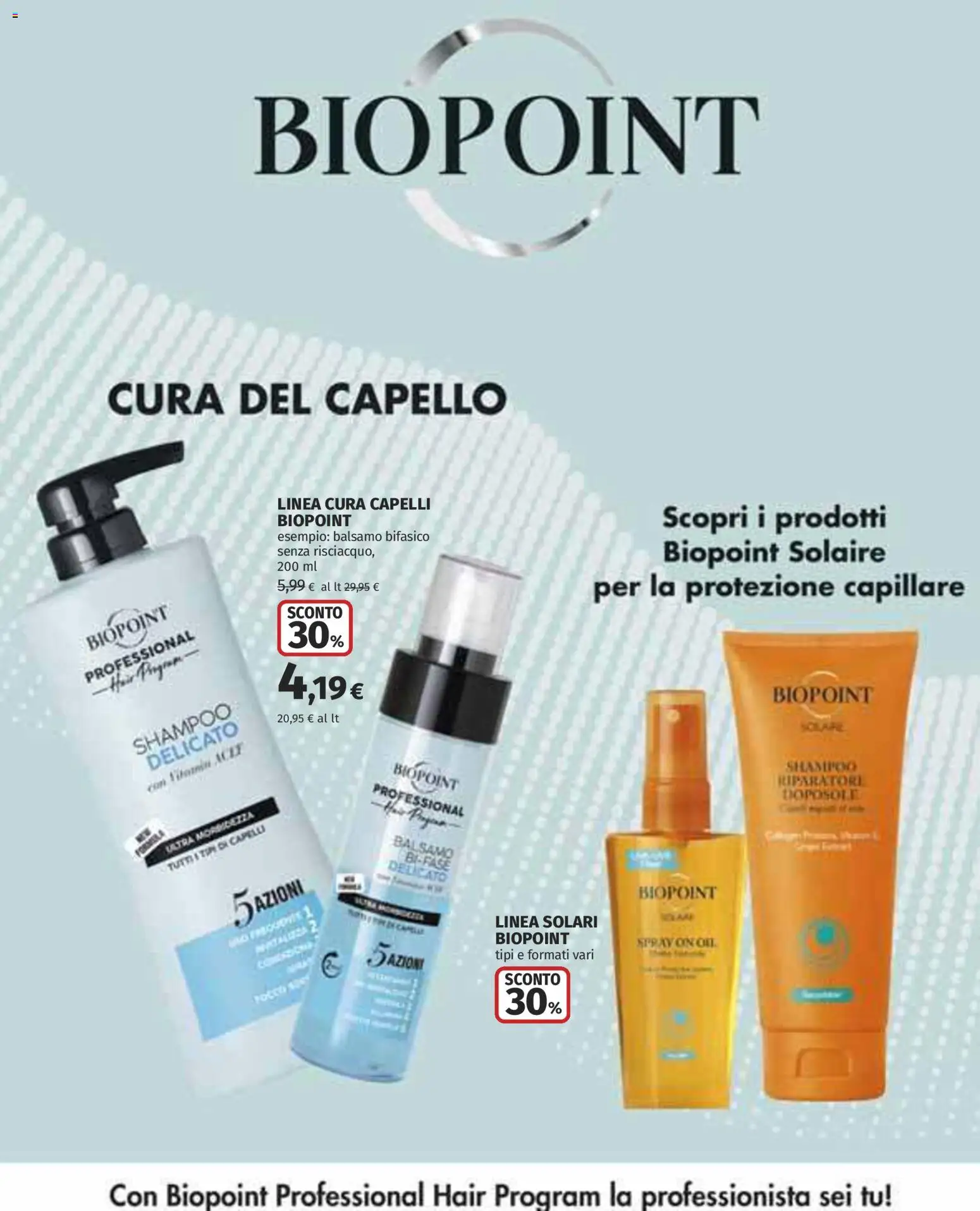 Volantino Ipercoop del 13/08/2026 | Pagina: 40 | Prodotti: Shampoo, Balsamo