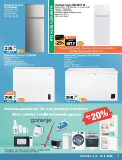 KTC - Katalog tehnike i posuđa - Pregled kataloga iz trgovine KTC, vrijedi od 06.08.2026 | Stranica: 7