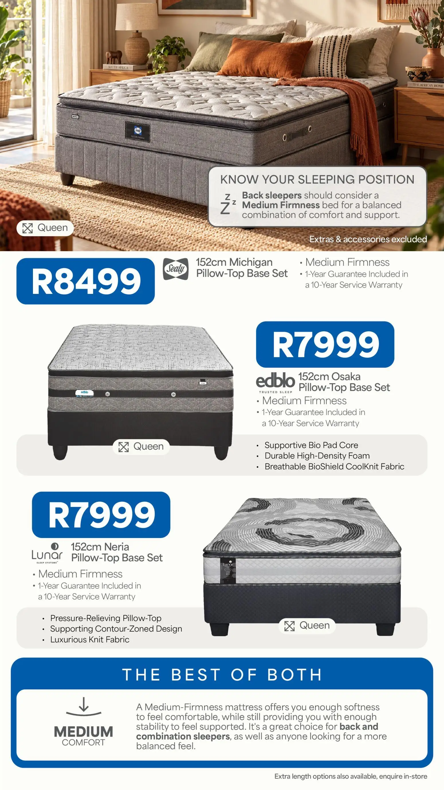 New OK Furniture catalogue – valid from 16/10/2026 | Page: 10 | Products: Bed, Mattress, Foam