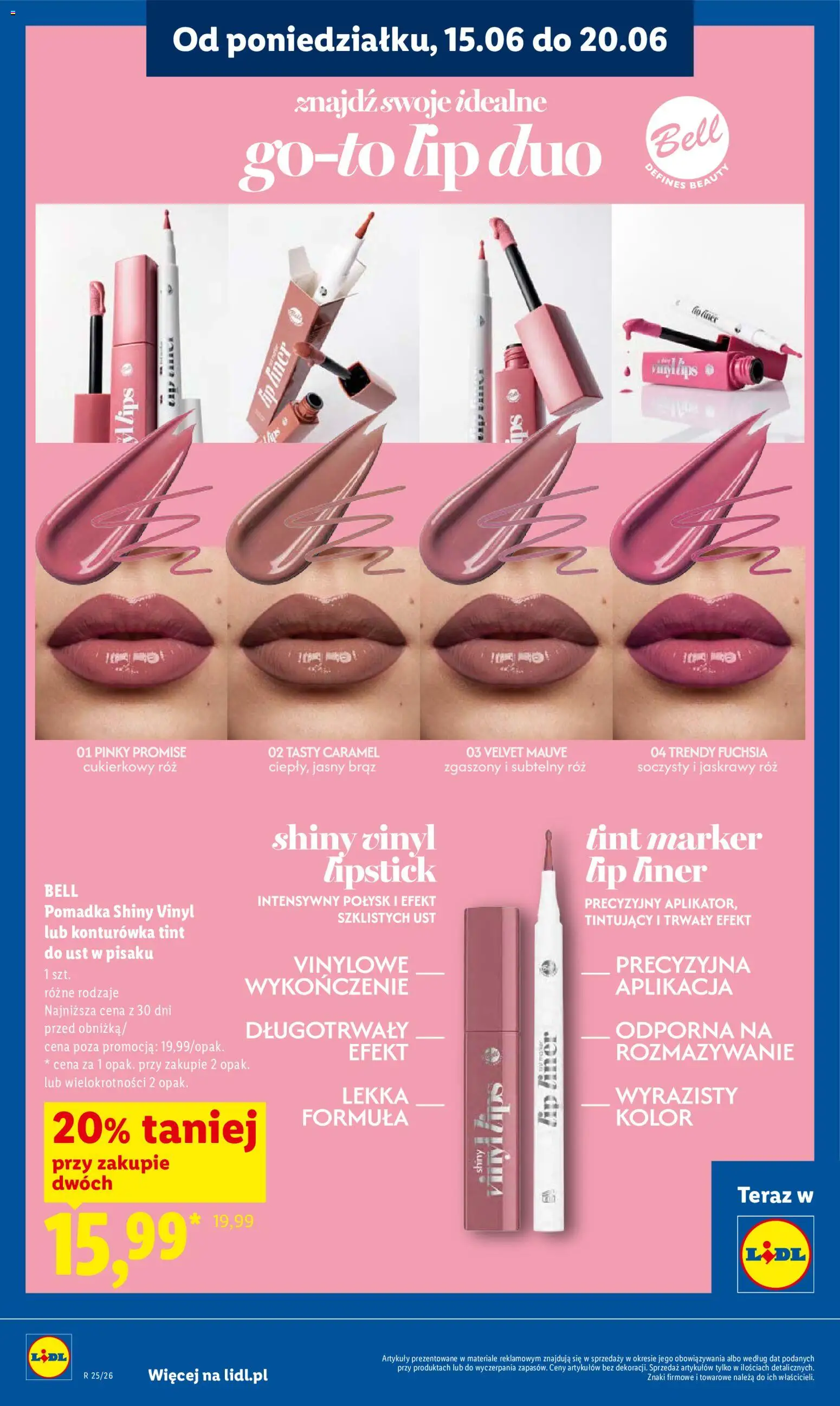 Lidl Polsko leták od 15.06.2026 | Strana: 92 | Produkty: Velvet