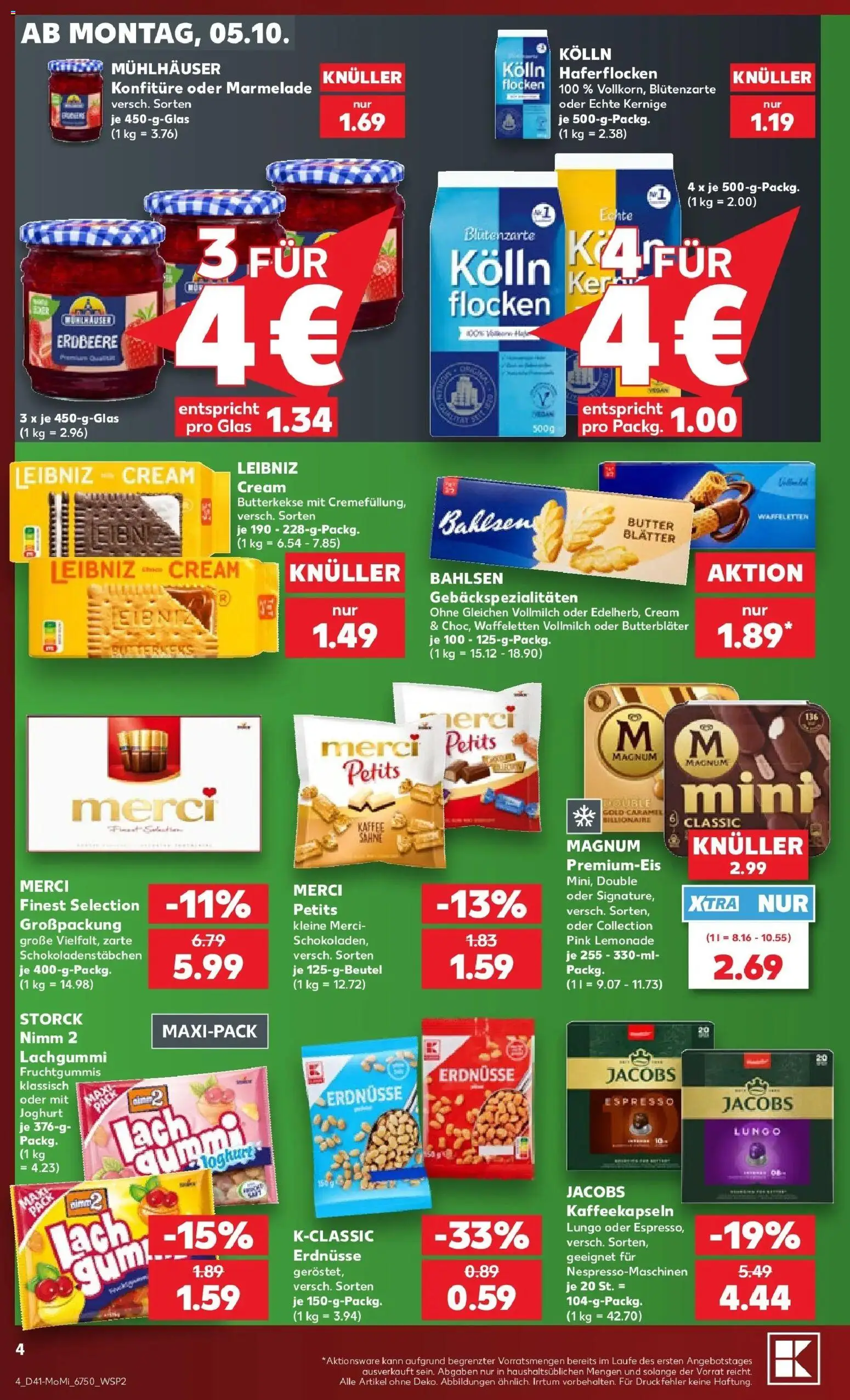 Prospekt Kaufland ab 05.10.2026 » Angebote Online zum Blättern | Seite: 4