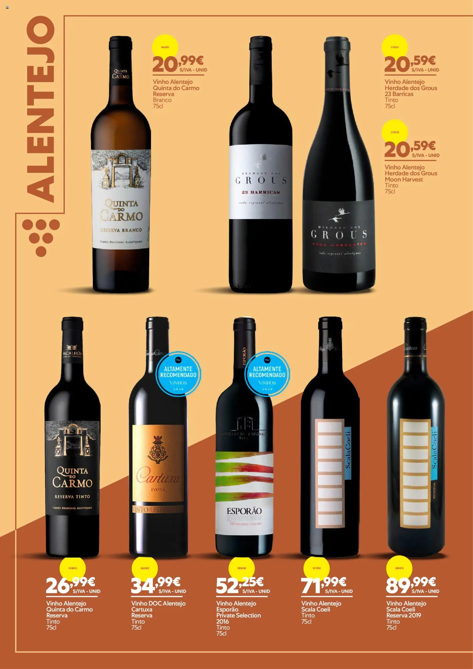 Recheio - Novo Catálogo de Vinhos │ válido de 03/09/2026 | Página: 34 | Produtos: Vinho