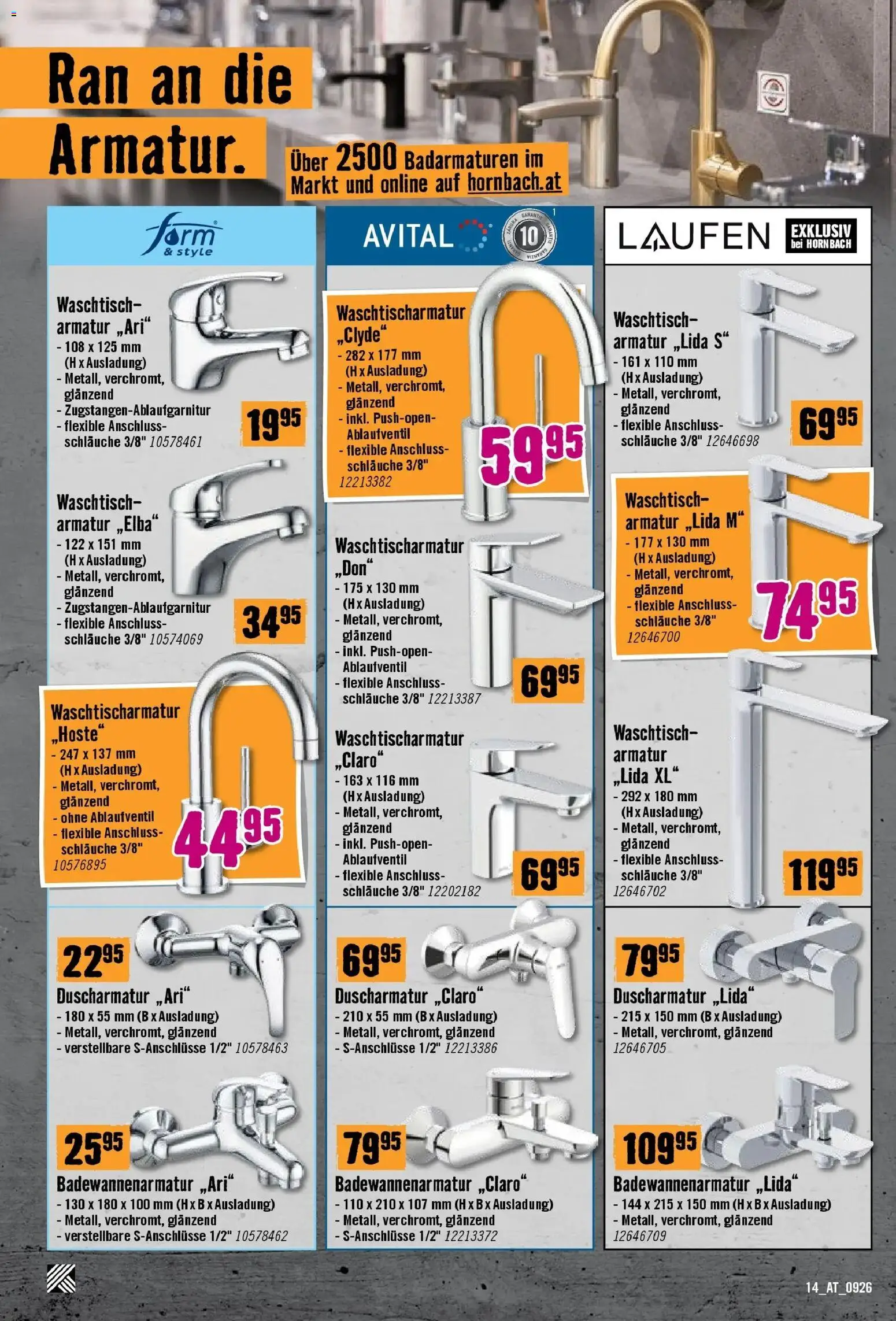 Hornbach - Hornbach: Es gibt immer was zu tun. von 16.09.2026 - Aktuelle Angebote | Seite: 14