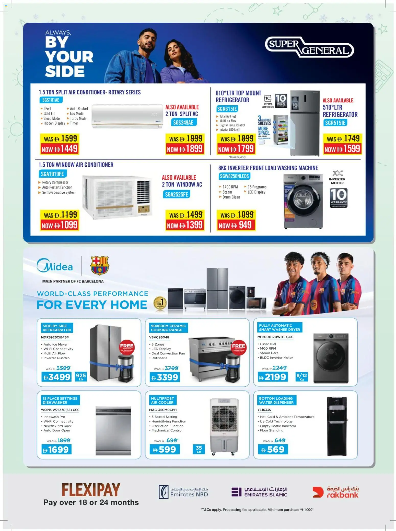 {H1} | Page: 49 | Products: Washing machine, Dryer, Air conditioner, Cooler