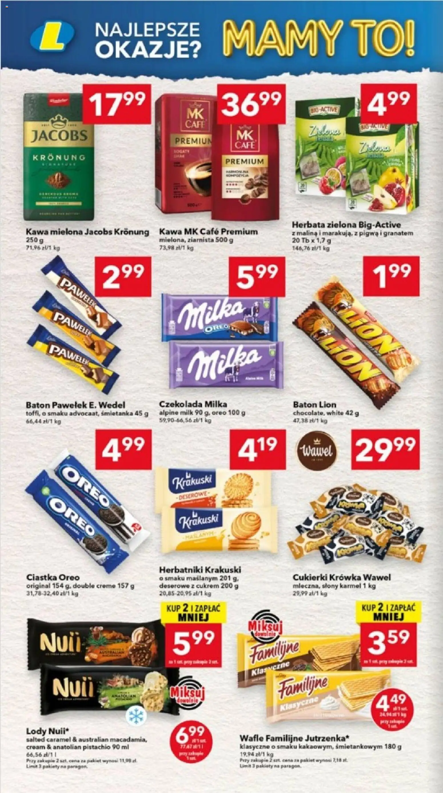 Lewiatan gazetka - Lublin od 18.06.2026 | Strona: 6 | Produkty: Malina, Czekolada milka, Milka, Ciastka Oreo
