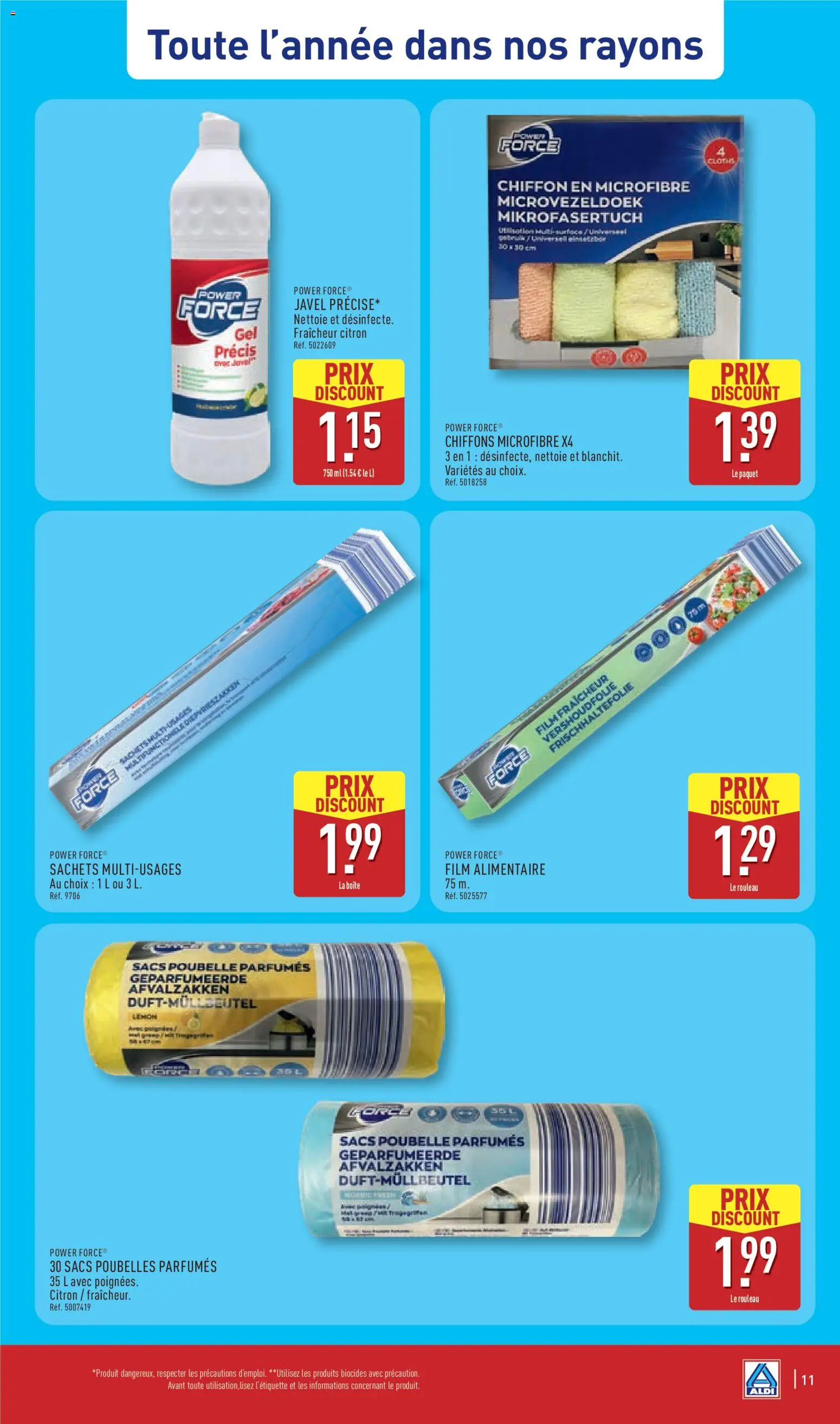{H1} | Page: 15 | Produits: Citron, Chiffons, Wrap, Rouleau