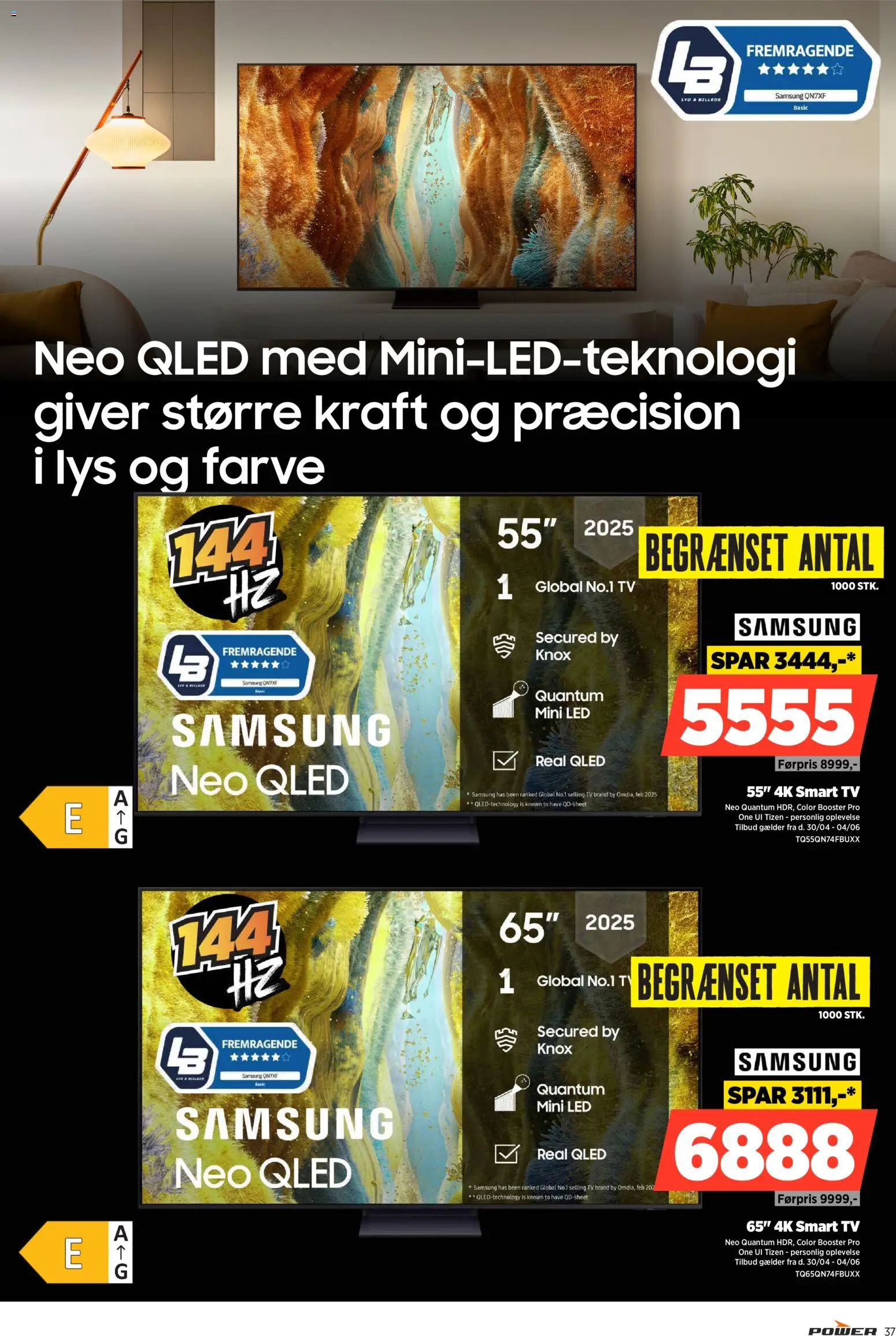 Power tilbudsavis – gyldig fra 08.05.2026 | Side: 37 | Produkter: Smart TV, Is, TV