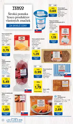 Tesco leták platný od 23.09.2026 | Strana: 30