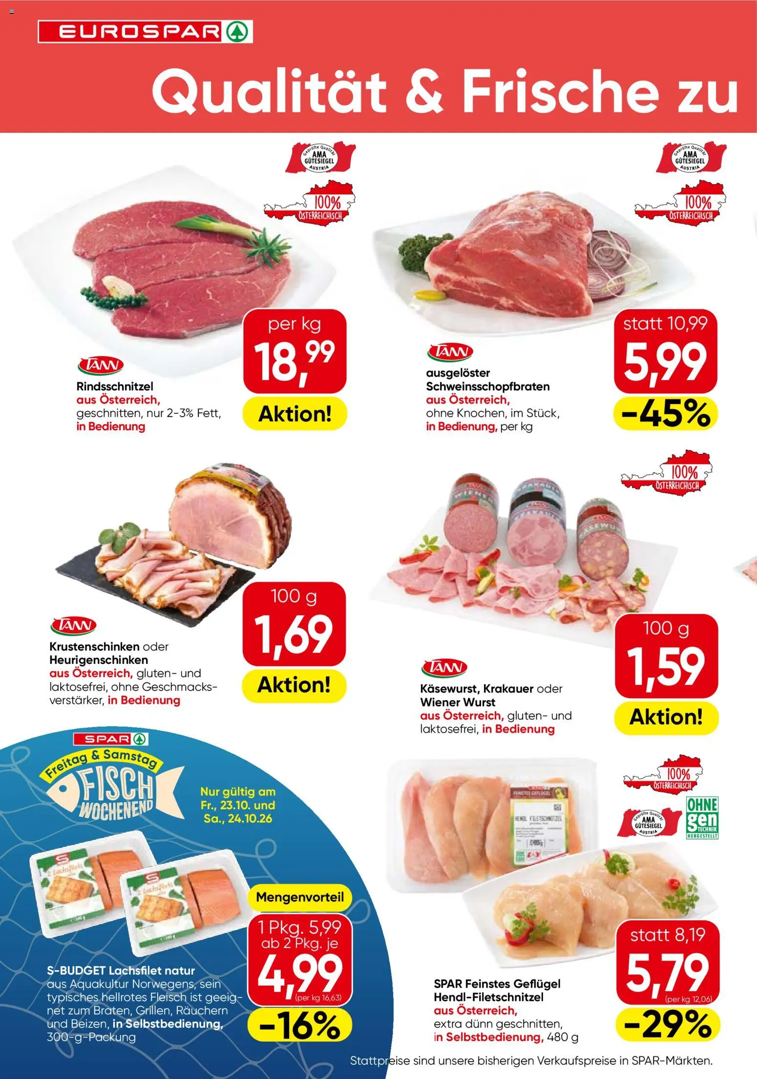Eurospar Flugblatt gültig ab 22.10.2026 | Seite: 2