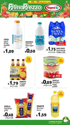 Anteprima del volantino Primo Prezzo volantino valido a partire dal 20/08/2026