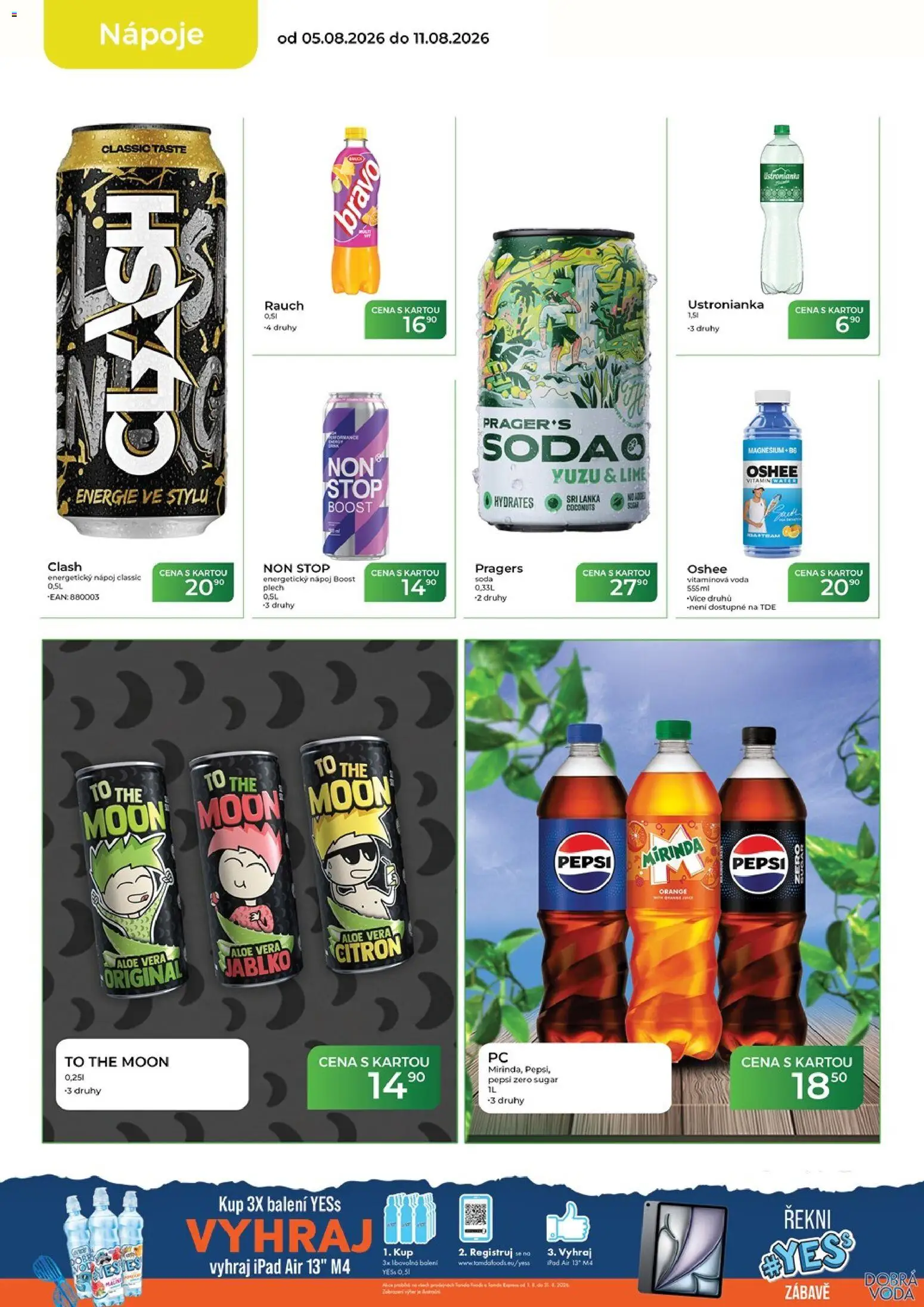 Tamda Foods leták od 05.08.2026 | Strana: 10 | Produkty: Pepsi, Pepsi Zero, Plech, Citron