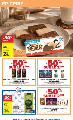 Carrefour - Prévisualisation de Biscuits "Family Pack" KINDER CARDS, Biscuits "Family Pack" KINDER CARDS valide à partir de 20/10/2026 | Page: 49