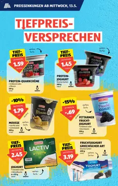 Aldi aktionen ab 13.05.2026 gültig | Seite: 6 | Produkte: Fruchtjoghurt, Joghurt, Schokolade, Pfirsich