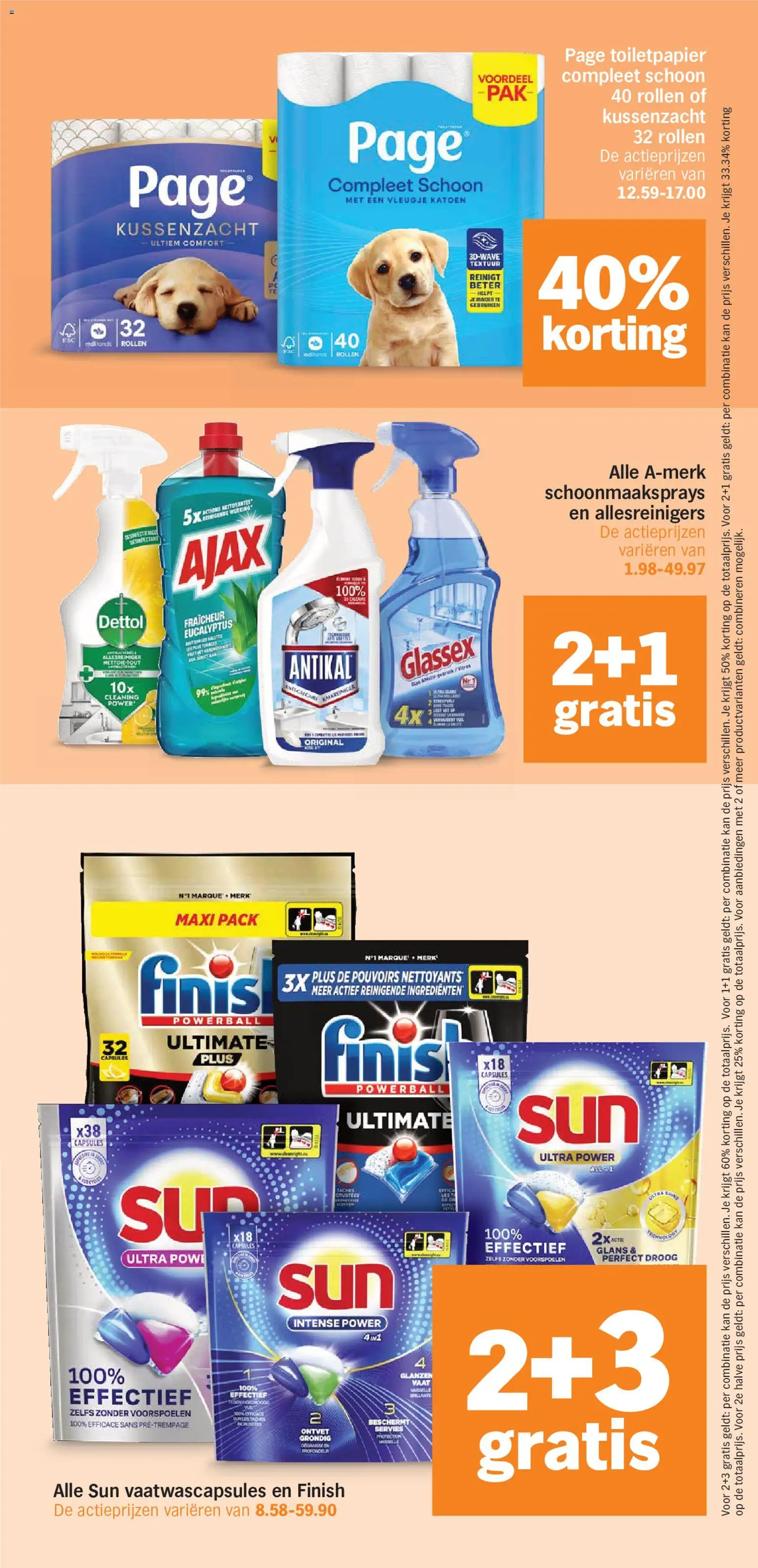 {H1} | Pagina: 28 | Producten: Kan, Allesreiniger, Toiletpapier, Citrompótló tabletta