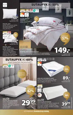 JYSK leidinys galioja nuo 2026.10.13 | Puslapis: 13 | Prekių: Pagalvė, Antklodė, Putos, Kamera