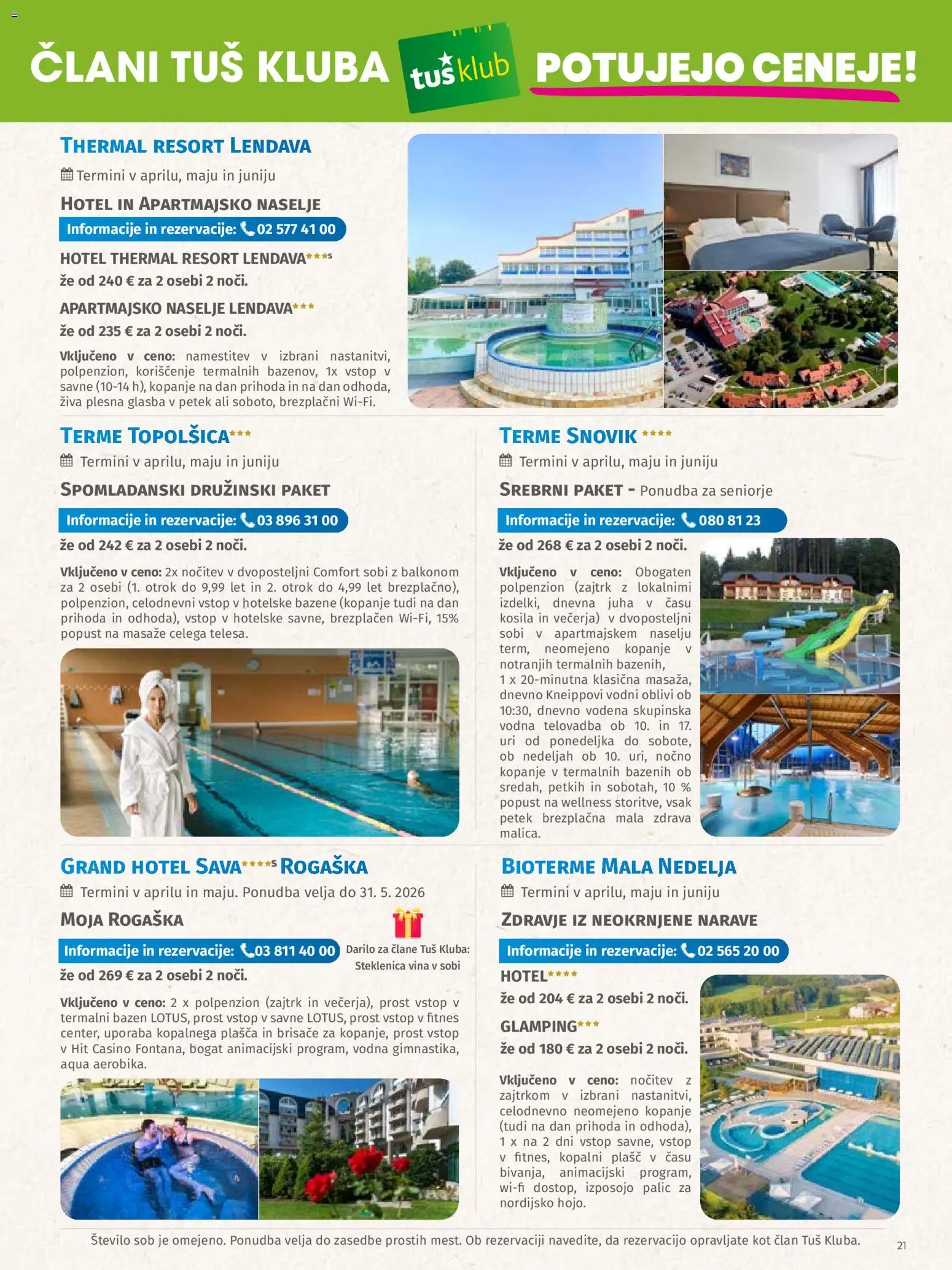 Novi Tuš katalog ponudbe – veljaven od 03.04.2026 | Stran: 21 | Izdelki: Bazen, Steklenica, Juha, Kopalni plasc