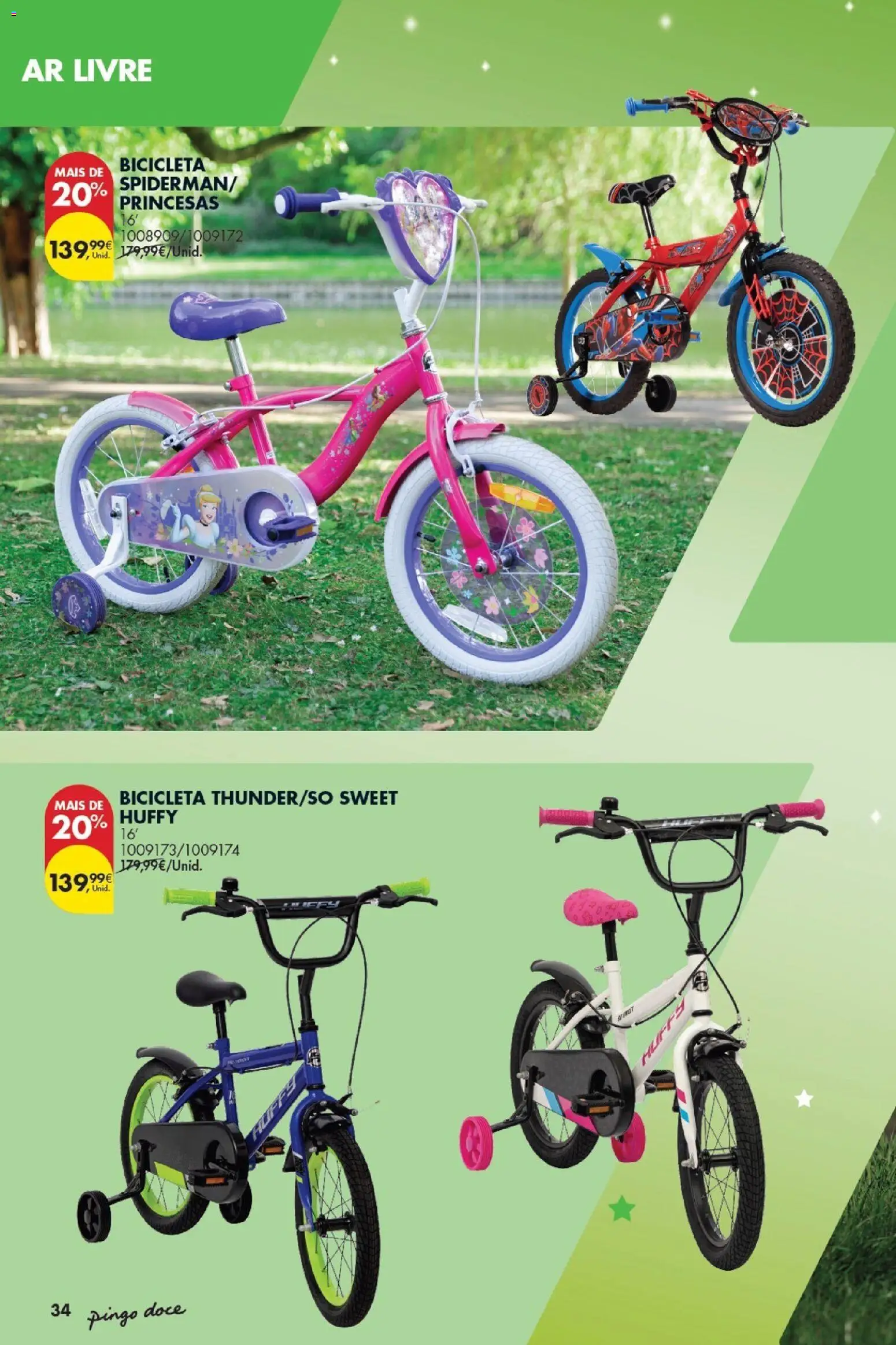 Pingo Doce Folheto Bazar Dia da Criança │ válido de 19.05.2026 | Página: 36 | Produtos: Bicicleta