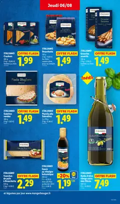 LIDL - Prévisualisation de ITALIAMO Huile d'olive vierge extra non filtrée, Huile d'olive vierge extra (Origine : Italie) valide à partir de 06/08/2026 | Page: 25