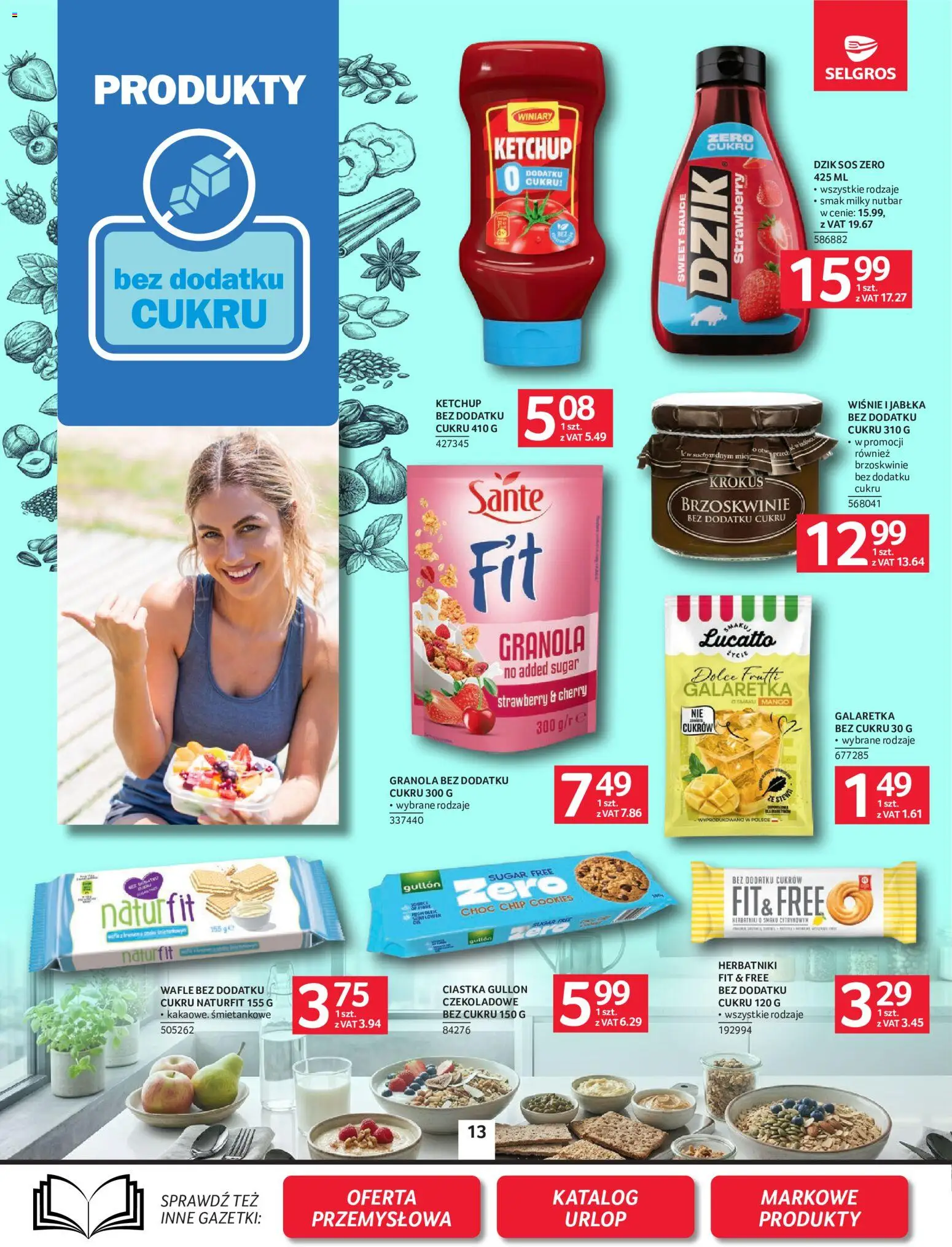 Selgros cash&carry gazetka od 02.07.2026 | Strona: 13 | Produkty: Mango, Galaretka, Wafle, Brzoskwinie