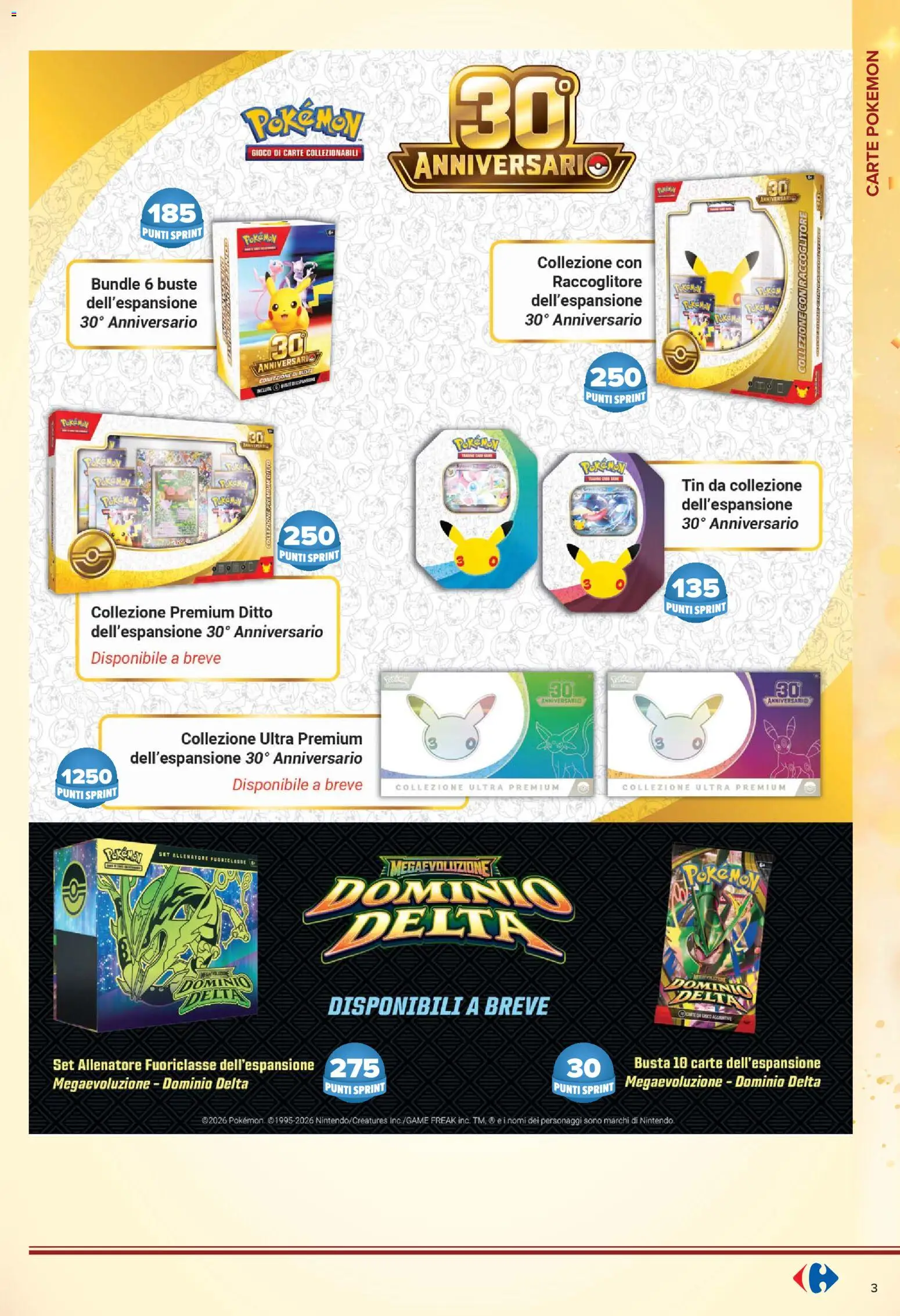Volantino Carrefour del 23/10/2026 | Pagina: 3 | Prodotti: Gioco