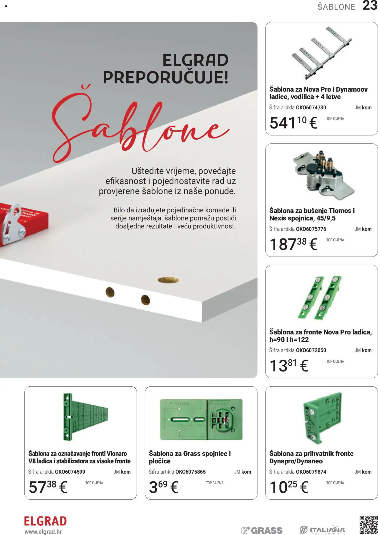Elgrad katalog | vrijedi od 13.07.2026 | Stranica: 23 | Proizvodi: Pločice
