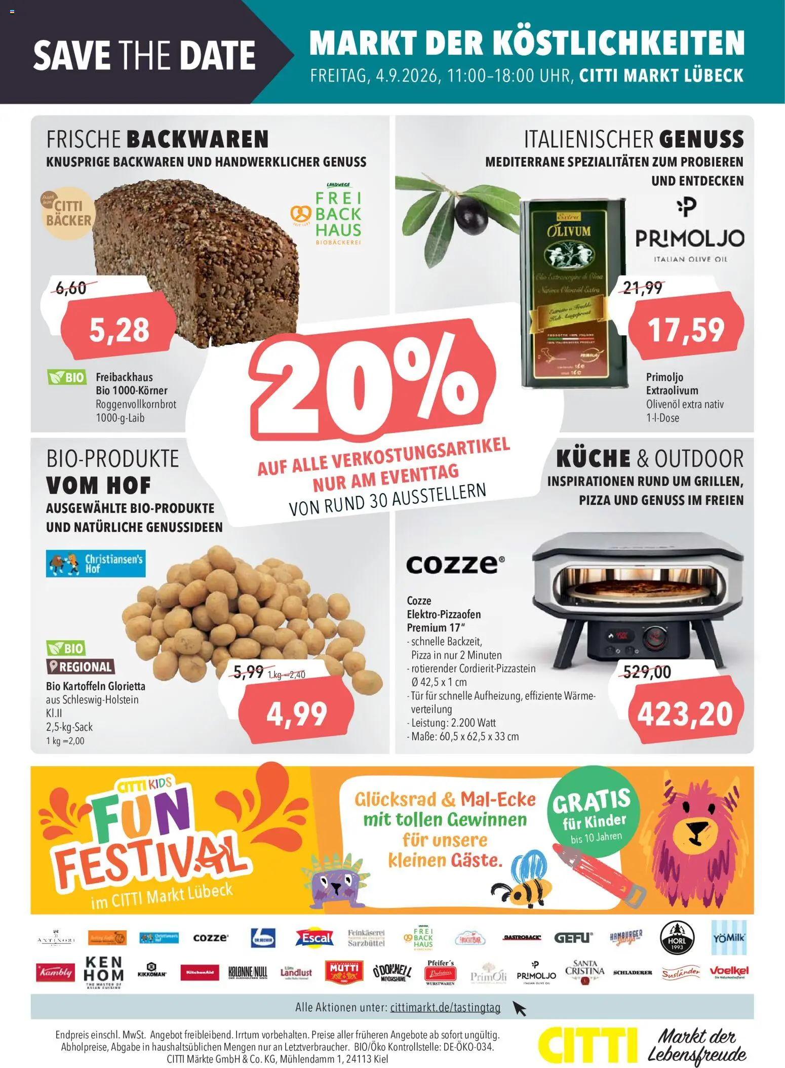 CITTI Markt Markt der Köstlichkeiten – gültig ab 04.09.2026 | Seite: 2 | Produkte: Spezialitäten, Küche, Tür, Pizza