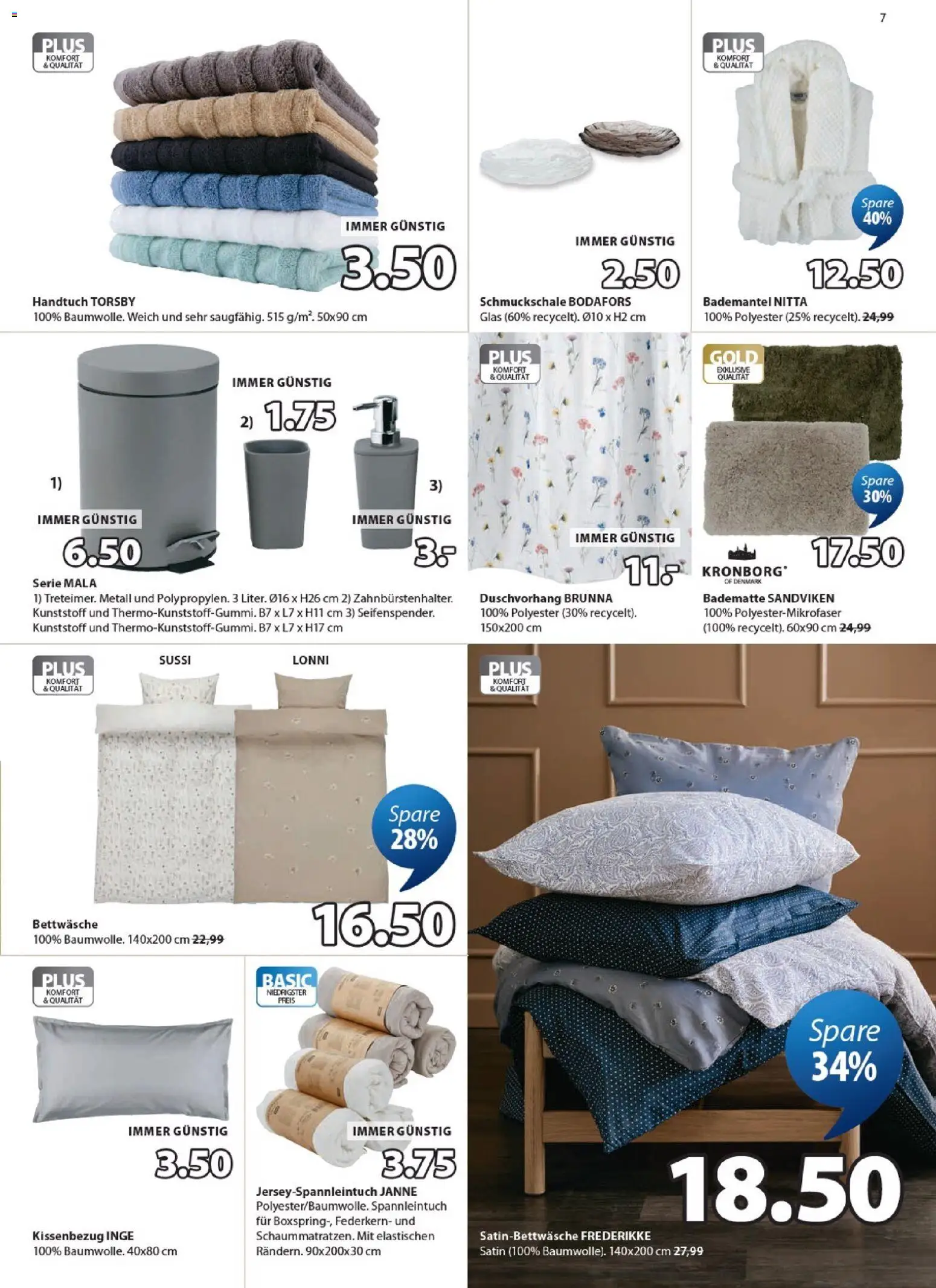 JYSK Prospekt aktuell gültig ab 27.05.2026 | Seite: 7 | Produkte: Bademantel