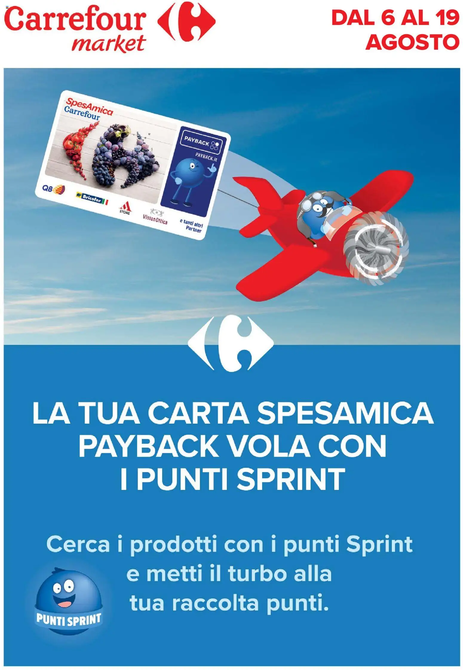 Volantino Carrefour del 06/08/2026 | Pagina: 1
