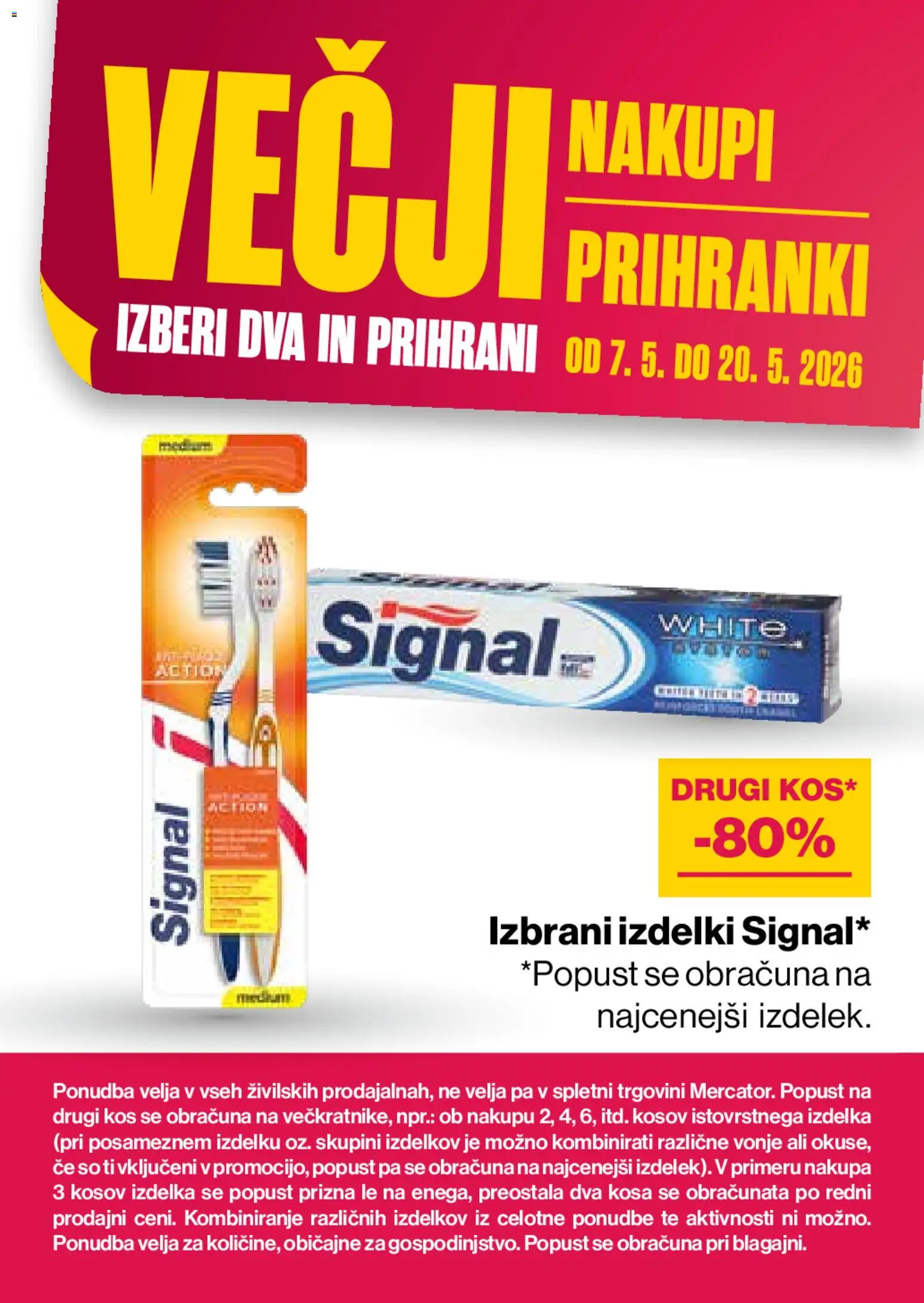 Novi Mercator katalog ponudbe – veljaven od 07.05.2026 | Stran: 57 | Izdelki: Kos