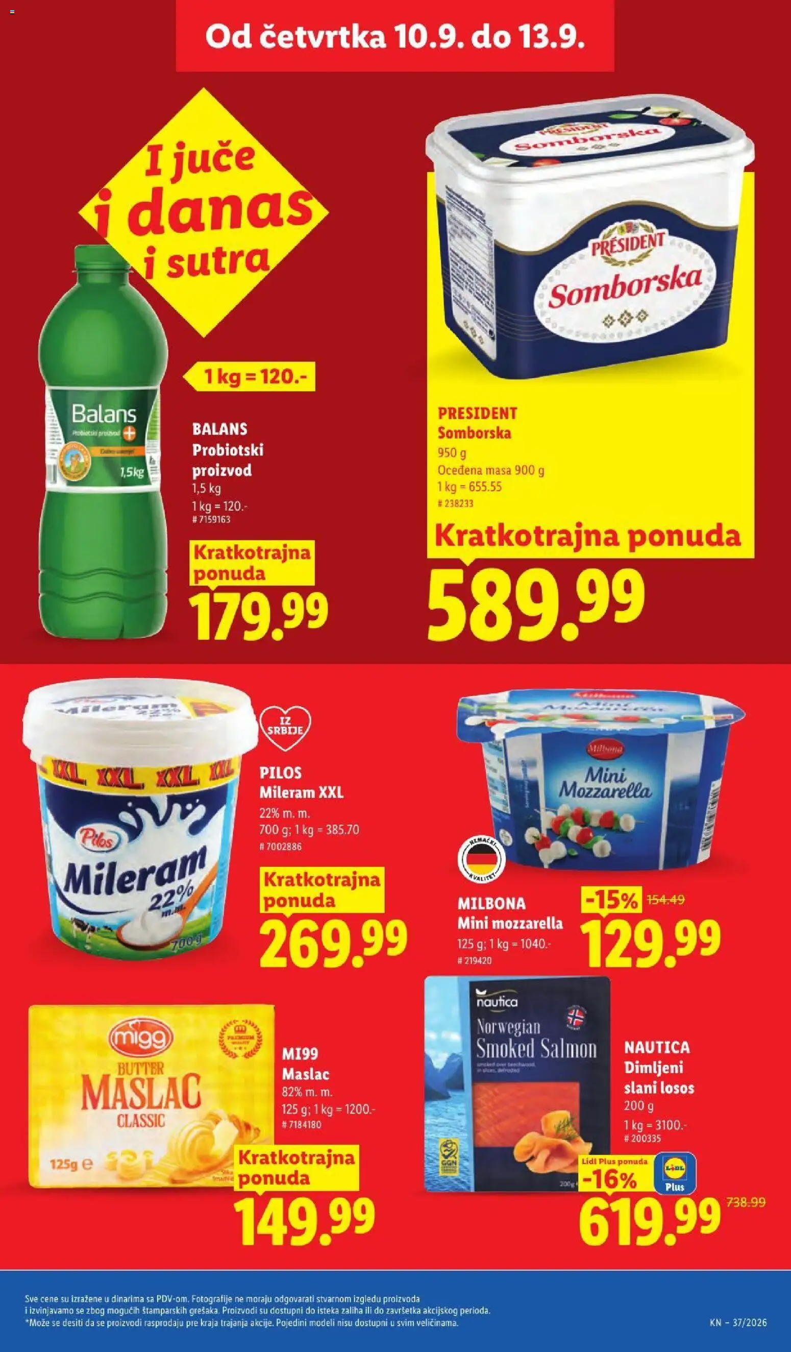 Lidl katalog - važi od 10.09.2026 | Strana: 29