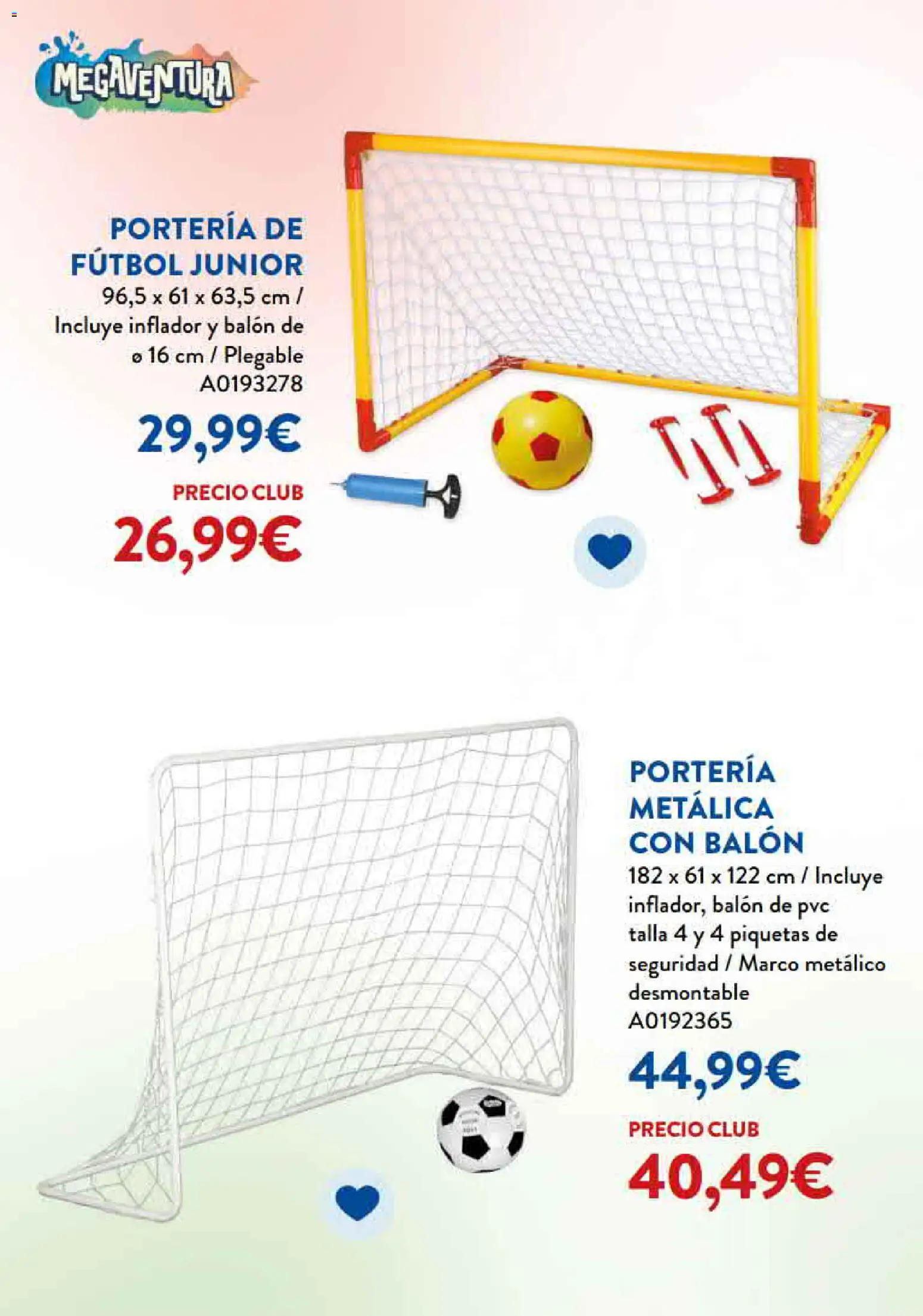 Juguettos catálogo │ válido desde el 30/06/2026 | Página: 36 | Productos: Inflador, Marco