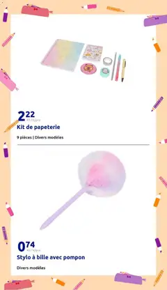 Action - Prévisualisation de Action catalogue valide à partir de 27.05.2026 | Page: 38 | Produits: Stylo