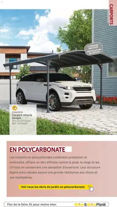 Brico Magazine abris de jardin - Voorbeeld van een folder van Brico, geldig van 12/03/2026 | Pagina: 51 | Producten: Maïs, La, Carport