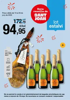 Vista previa Bonpreu folleto válido desde el 16.06.2026