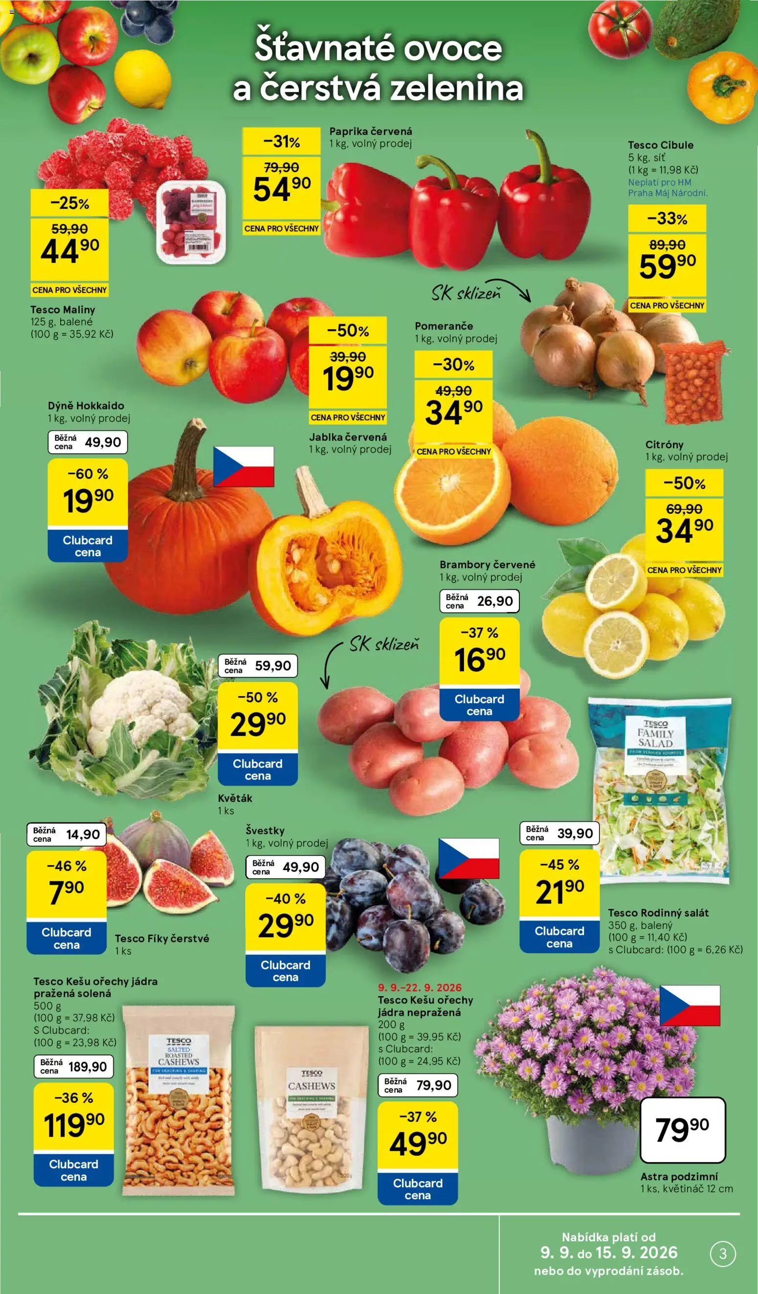 Tesco leták - Hypermarket od 09.09.2026 | Strana: 3