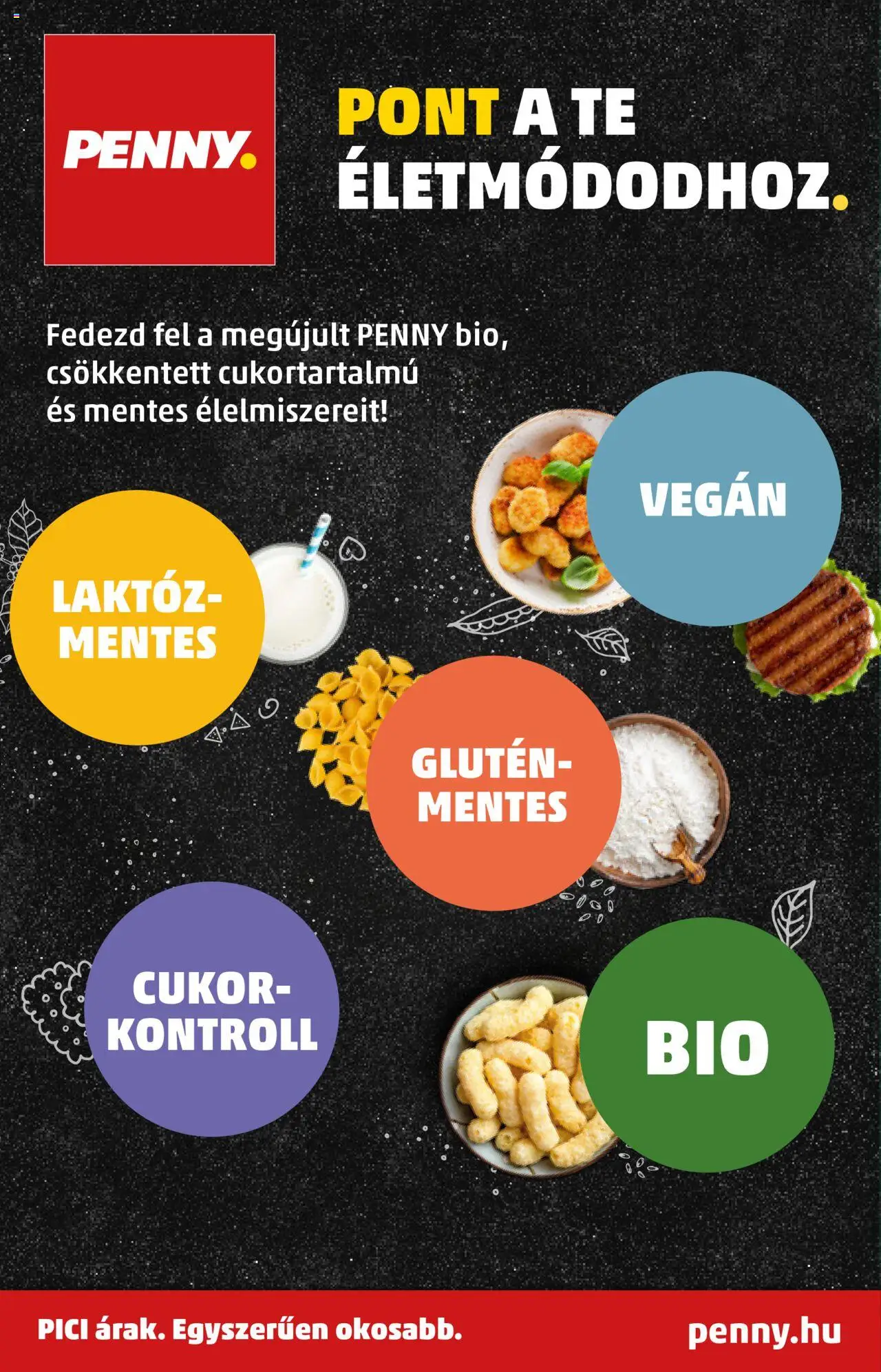 PENNY akciós ujság - amely érvényes a következő dátumtól: 2025.04.01. | Oldal: 1 | Termékek: Vegán, Cukor