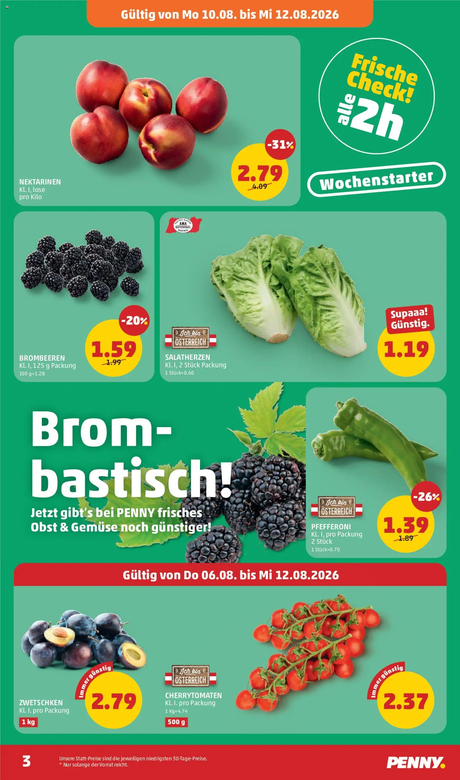 Penny Markt - Flugblatt gültig ab 06.08.2026 | Seite: 3