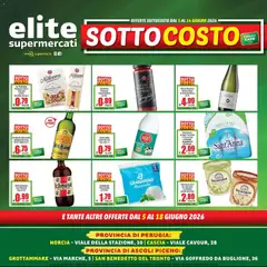 Anteprima del volantino Elite Supermercati volantino Perugia, Ascoli Piceno valido a partire dal 05.06.2026