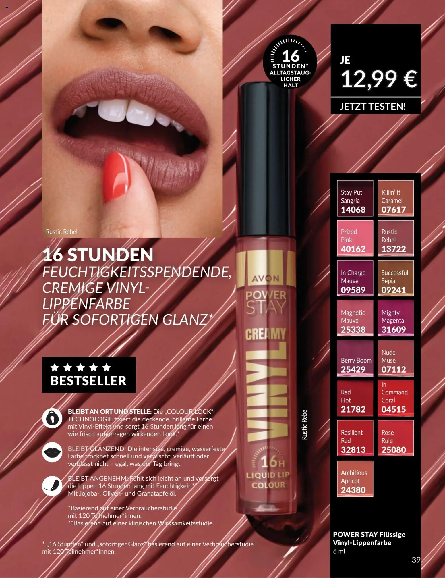 AVON Katalog Juli 2026 – gültig ab 01.07.2026 | Seite: 39 | Produkte: Coral