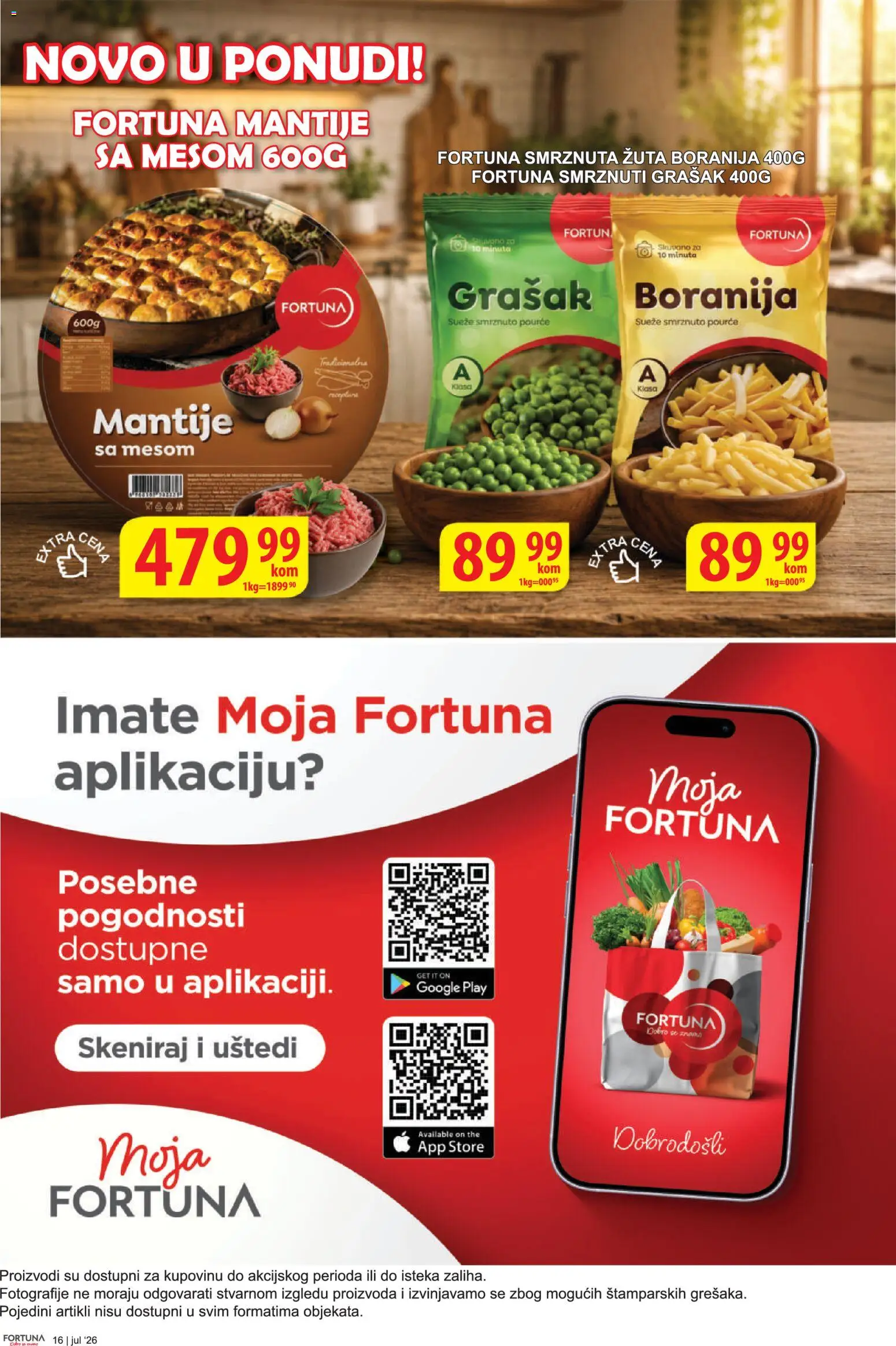 Fortuna Market katalog - važi od 08.07.2026 | Strana: 16